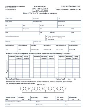 washington oversize permits online login.